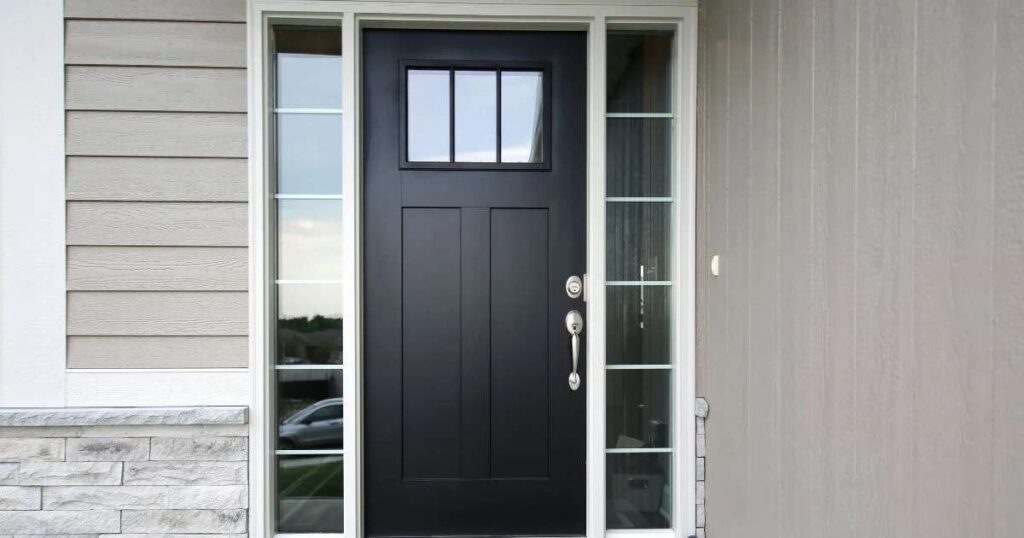 The width of a regular doorway in US homes