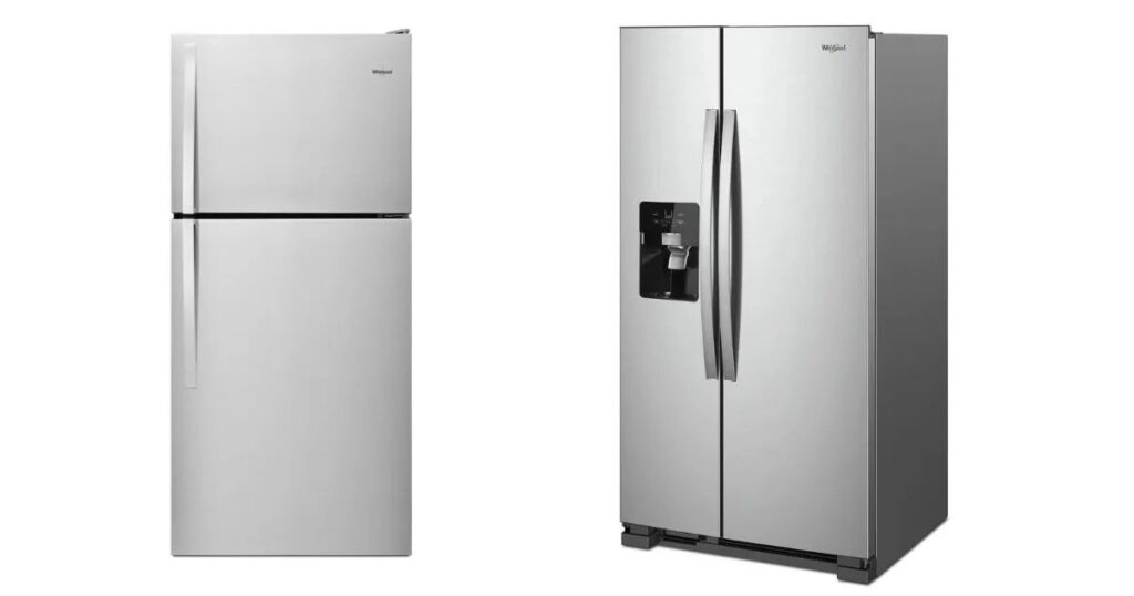 Fridge height (small or medium refrigerator)