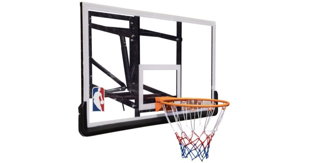 Four Stacked Basketball Hoops